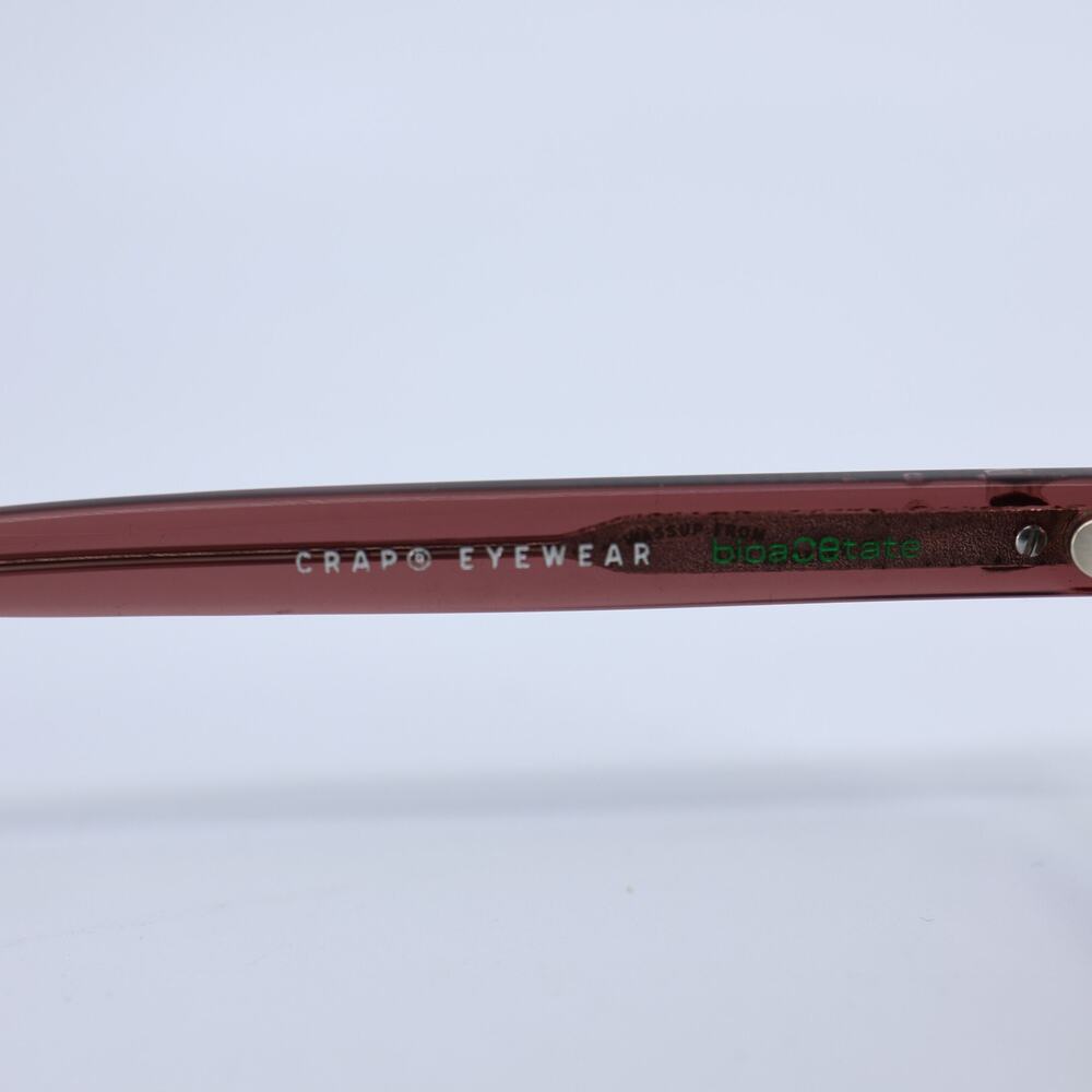 A5 Excellent CRAP Eyewear The Sweet Leaf Sunglasses Soccer Mommy Faded Berry - Picture 6 of 8